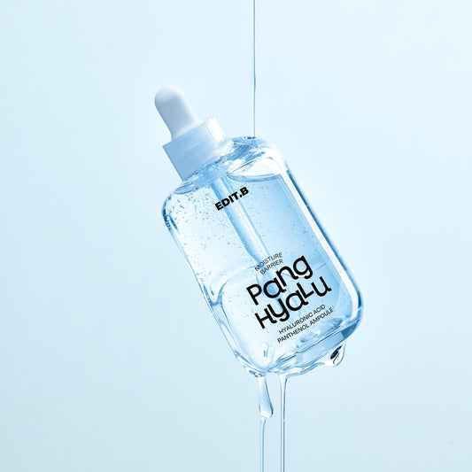 EDIT.B Moisture Barrier Pang Hyaluronic Acid Panthenol Ampoule (100ml) - K Beauty On