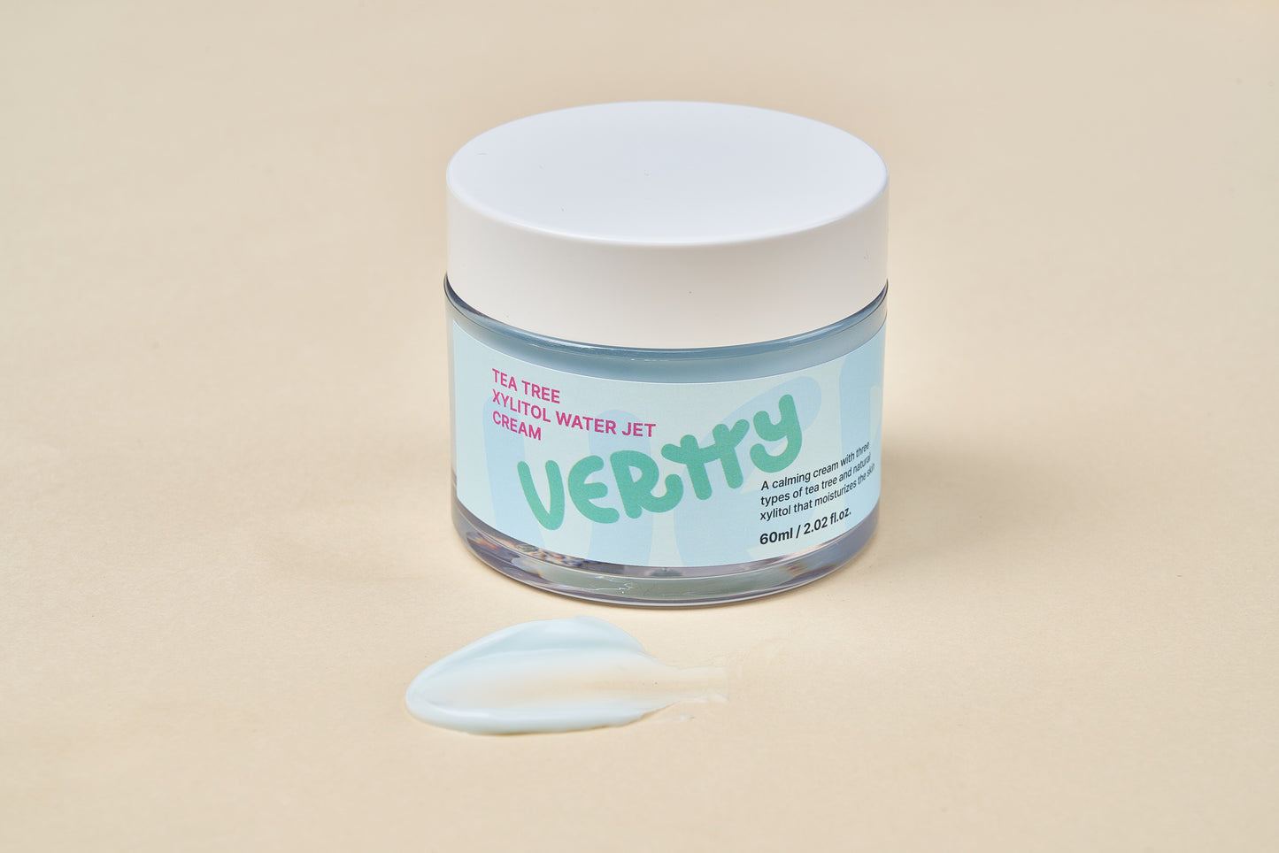 VERTTY Tea Tree Xylitol Water Jet Cream (60ml) - K Beauty On