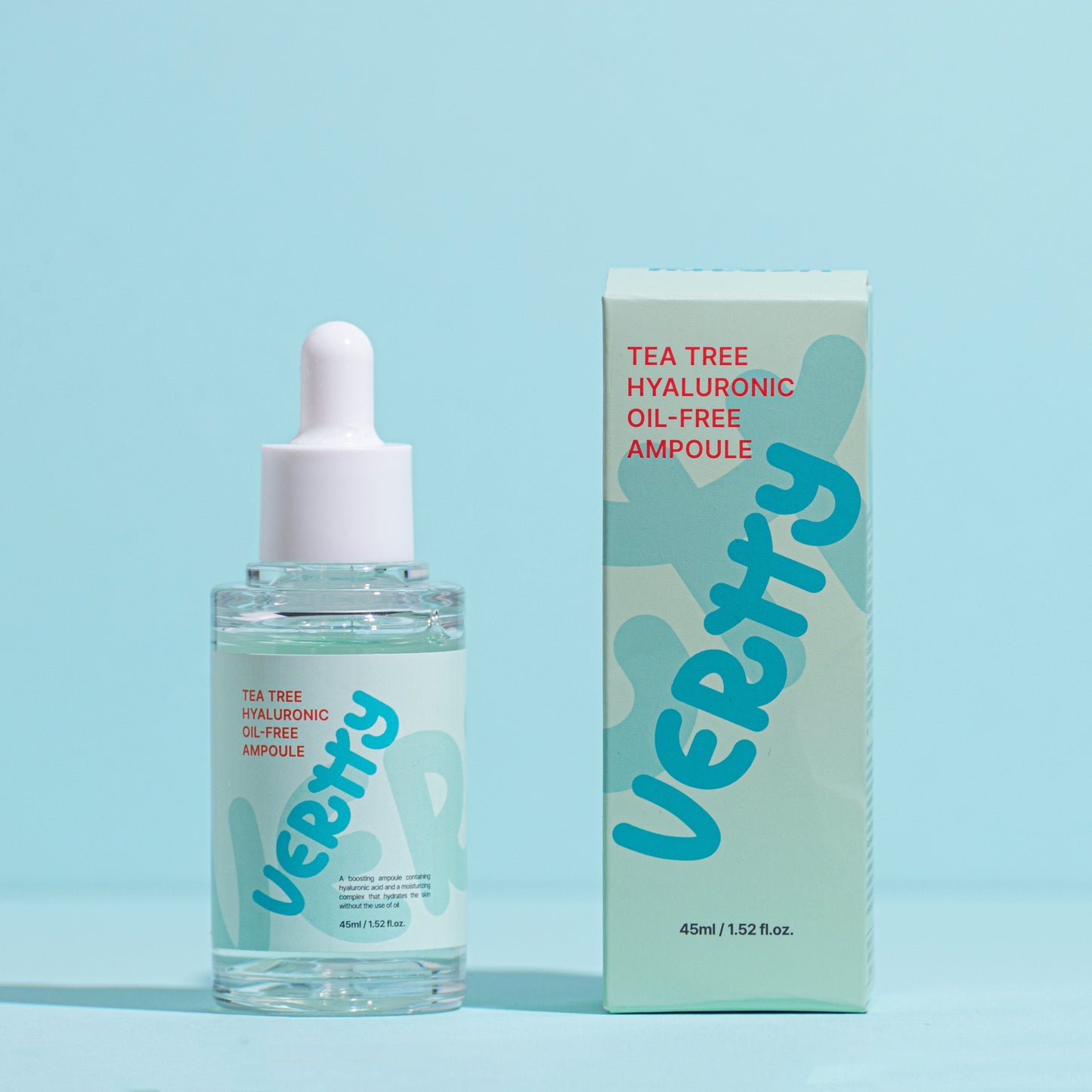 VERTTY Tea Tree Hyaluronic Oil-Free Ampoule (45ml) - K Beauty On